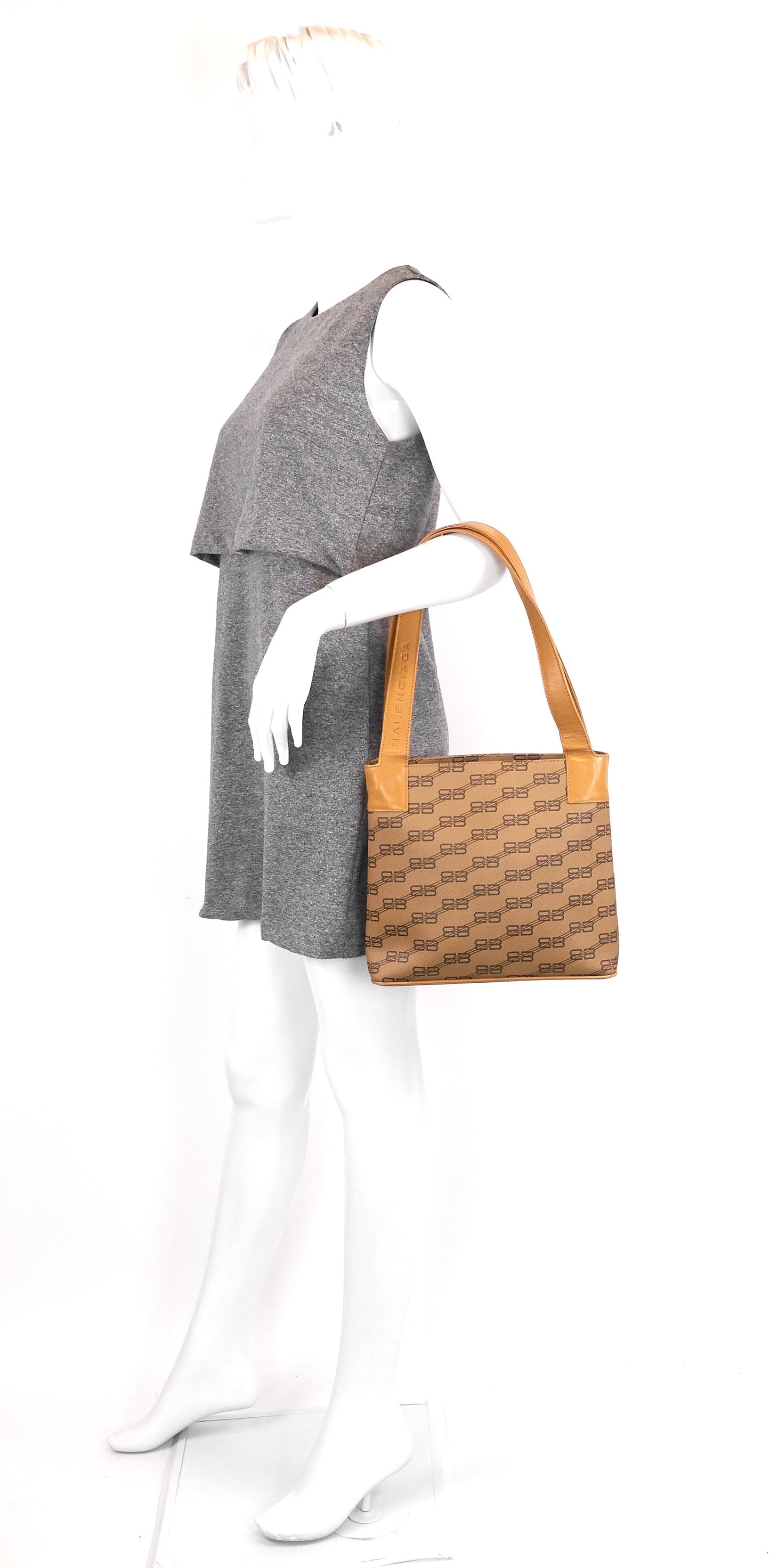 Coated Monogram Canvas Tote Bag