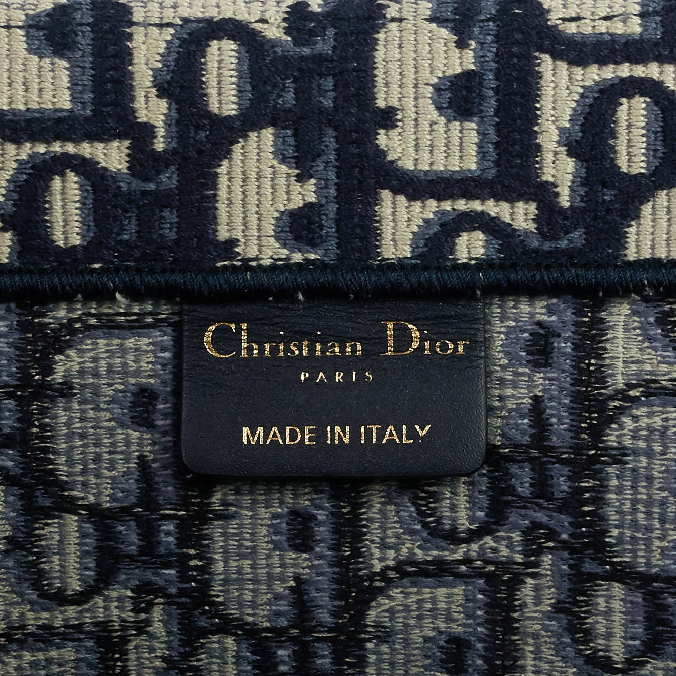 Oblique Canvas Book Tote Bag