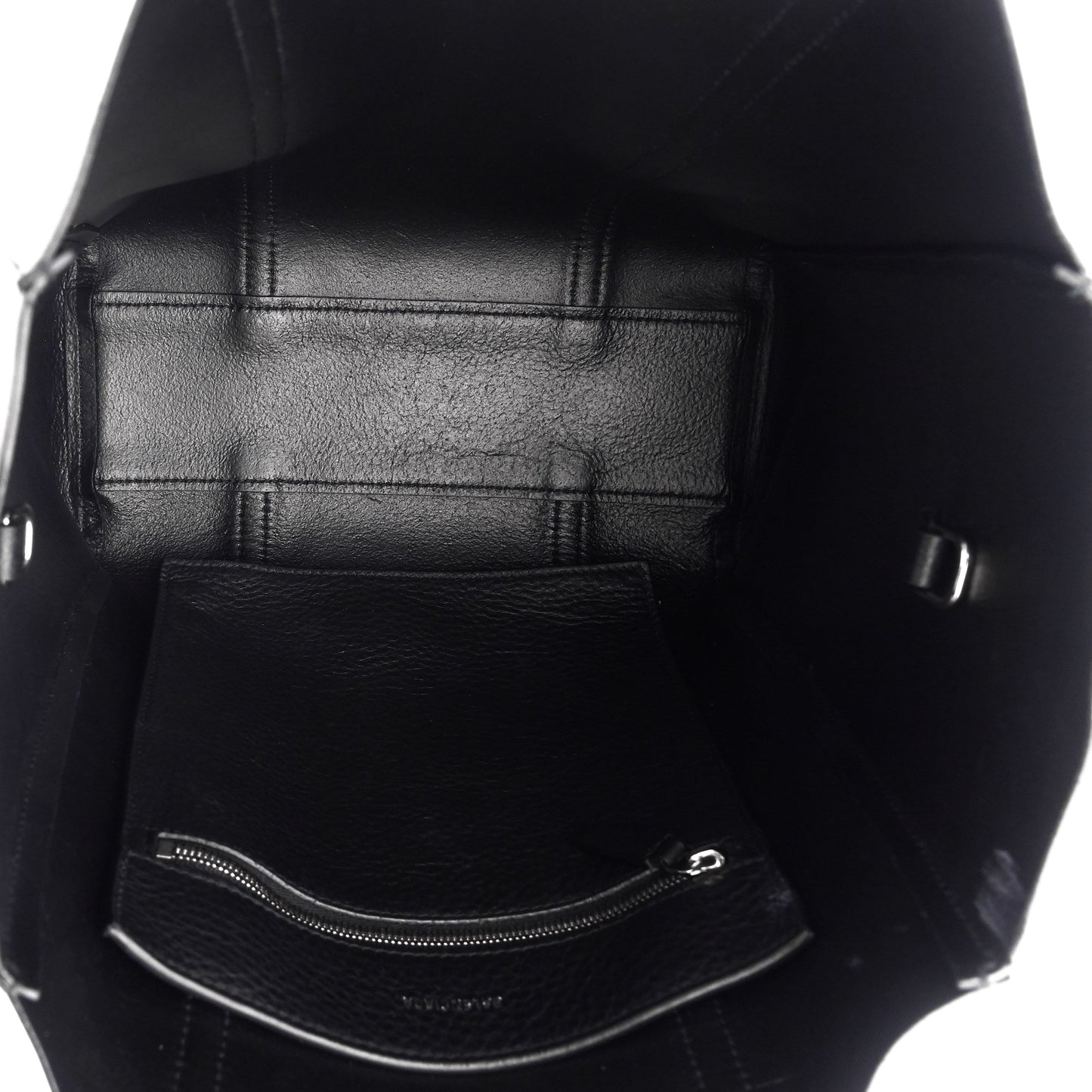 Small Everyday Calfskin Leather Tote Bag