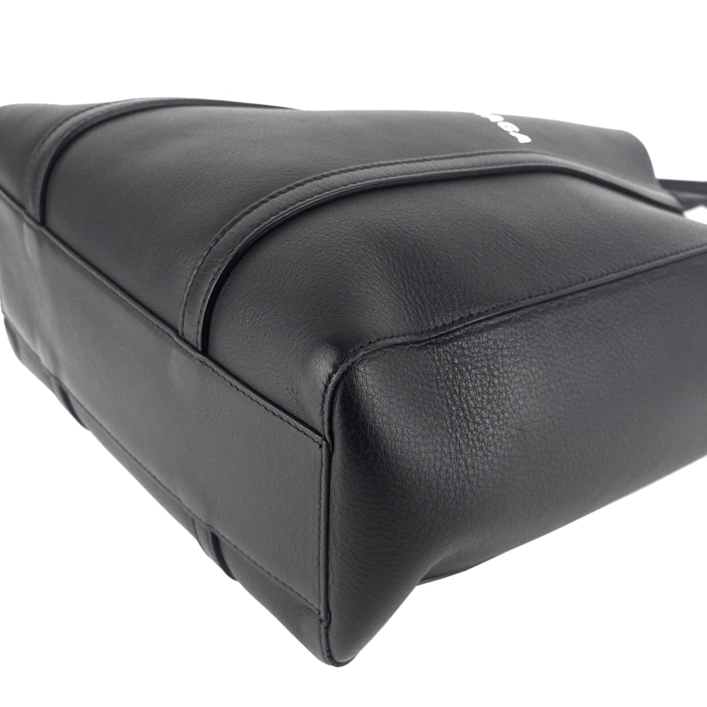 Small Everyday Calfskin Leather Tote Bag