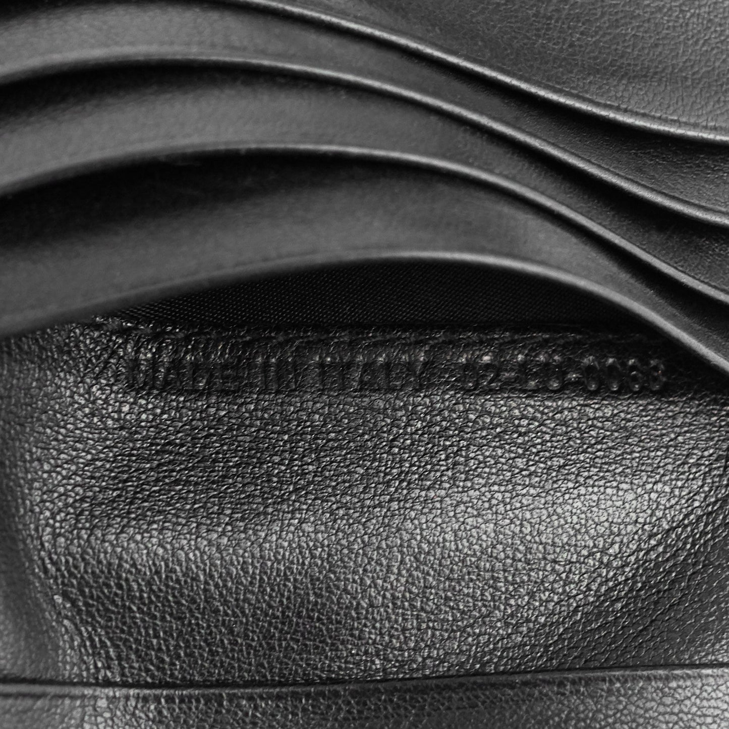Patent Leather Cannage Quilted Wallet