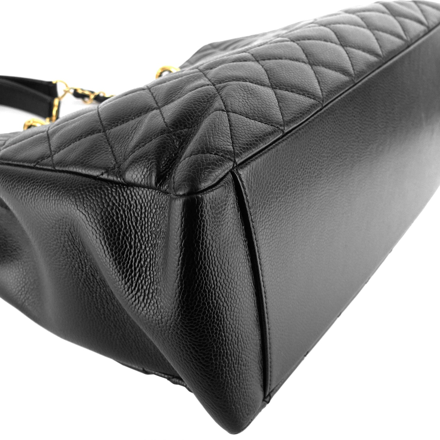 CHANEL Grand Shopping Tote GST Large Caviar Leather Bag