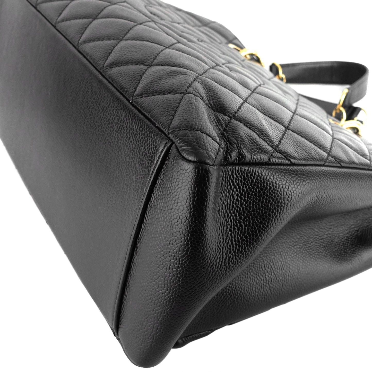 Top Quality Chanel Grand Shopping Tote GST Large Caviar Leather Bag