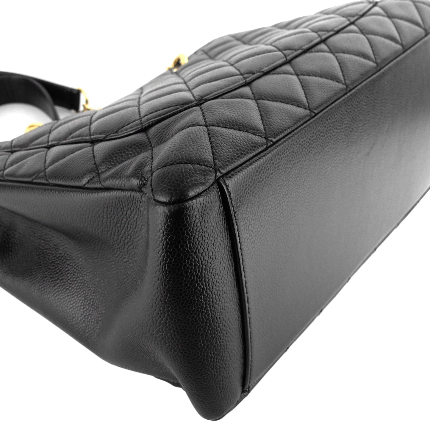 Top Quality Chanel Grand Shopping Tote GST Large Caviar Leather Bag