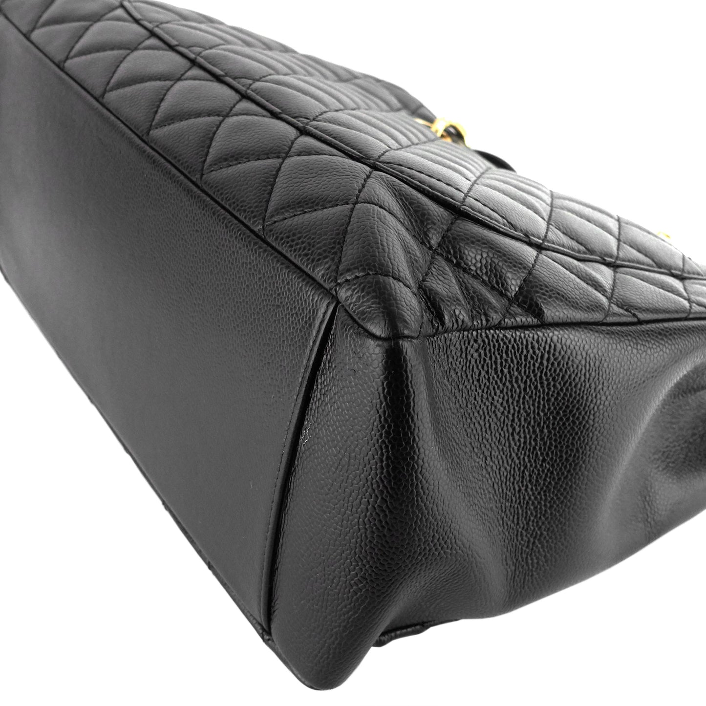 Top Quality Chanel Grand Shopping Tote GST Large Caviar Leather Bag