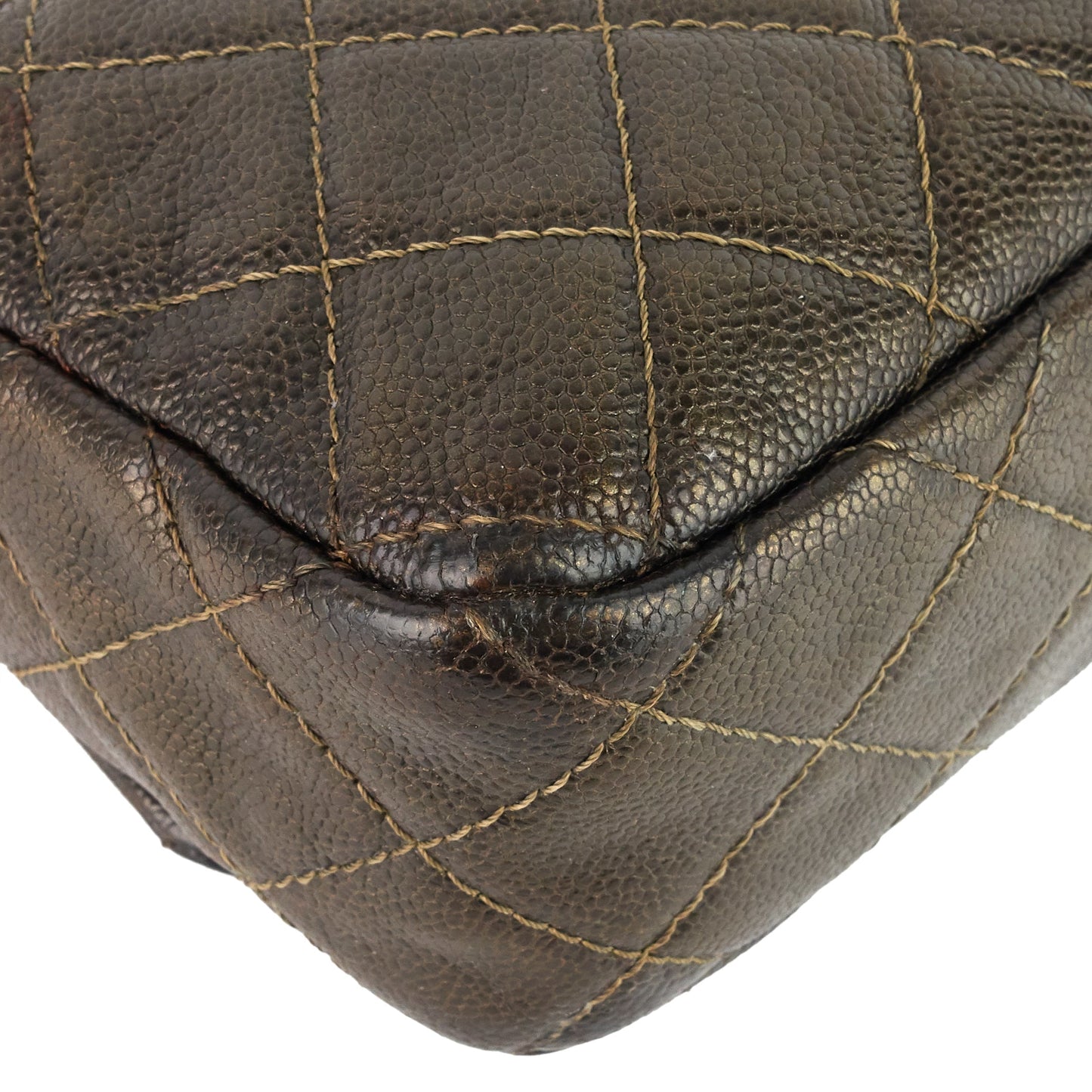 Top Quality Chanel Easy New Jumbo Caviar Leather Shoulder Bag