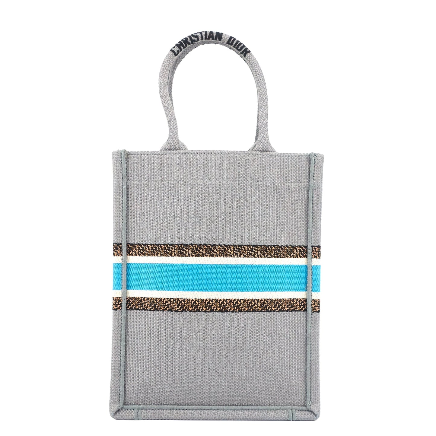 DIOR Book Tote Mini Canvas Phone Bag