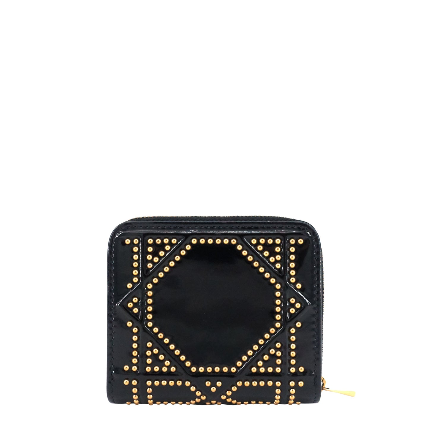 DIOR Diorama Patent Leather Wallet
