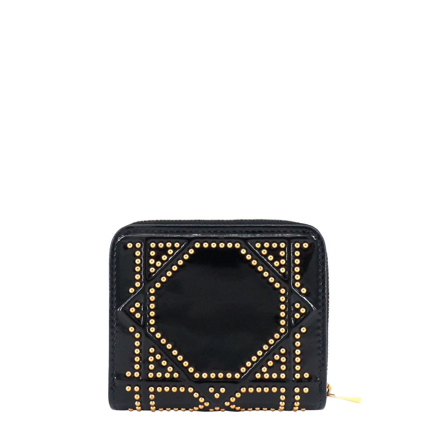 Diorama Patent Leather Wallet
