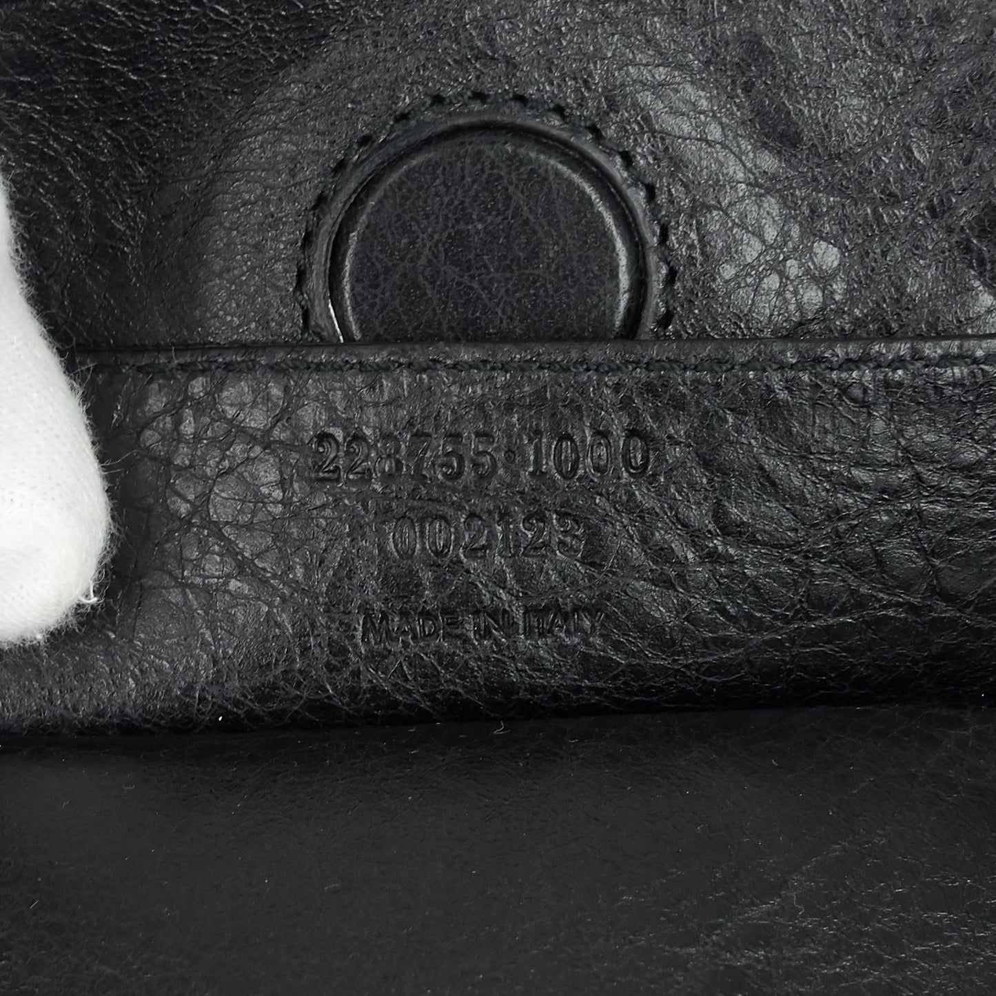 Sunday Large Lambskin Leather Tote Bag