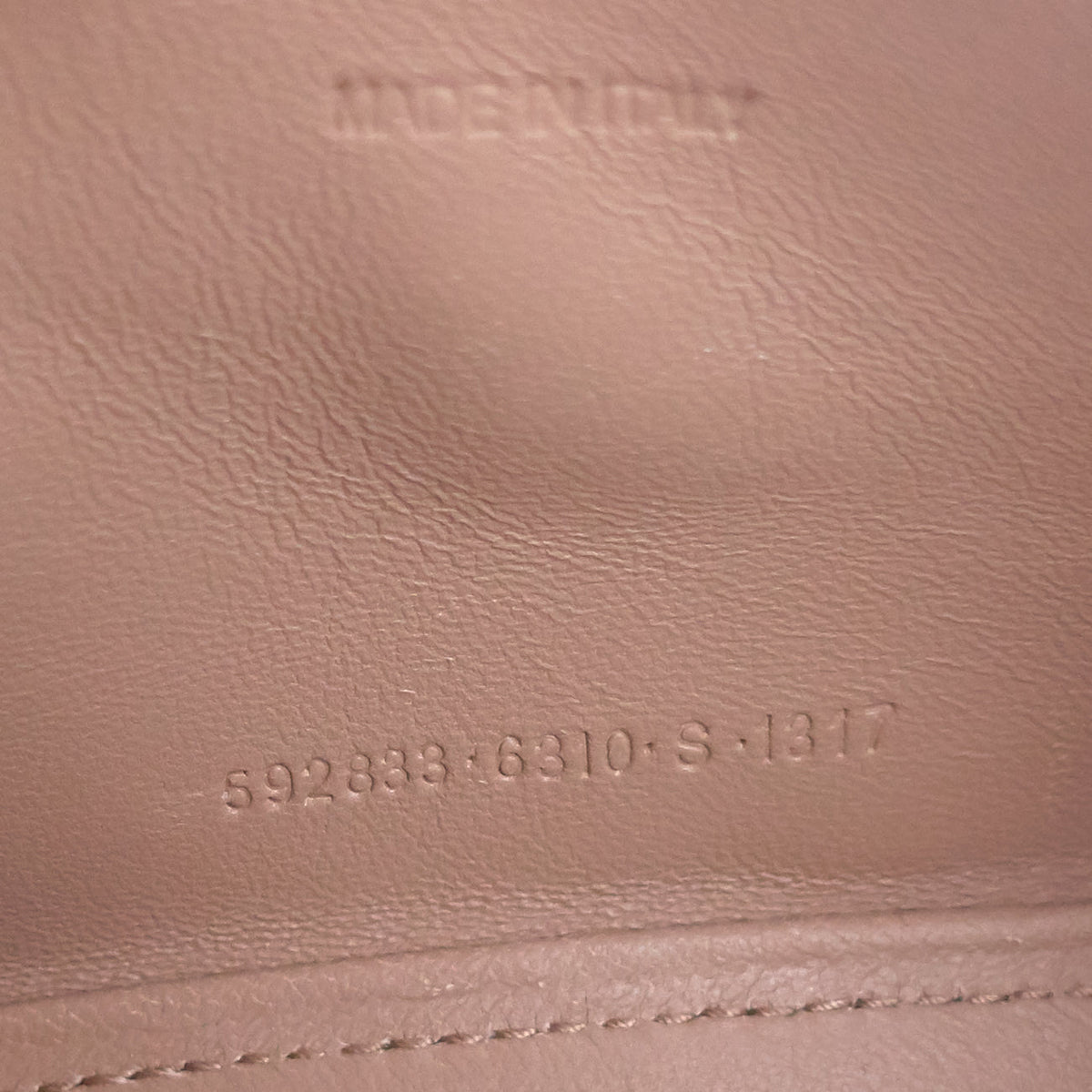 Hourglass XS Croc Embossed Leather Top Handle Bag