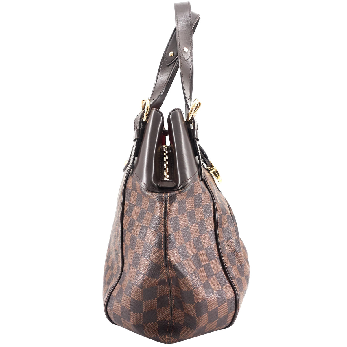 LOUIS VUITTON Sistina GM Damier Ebene Canvas Bag