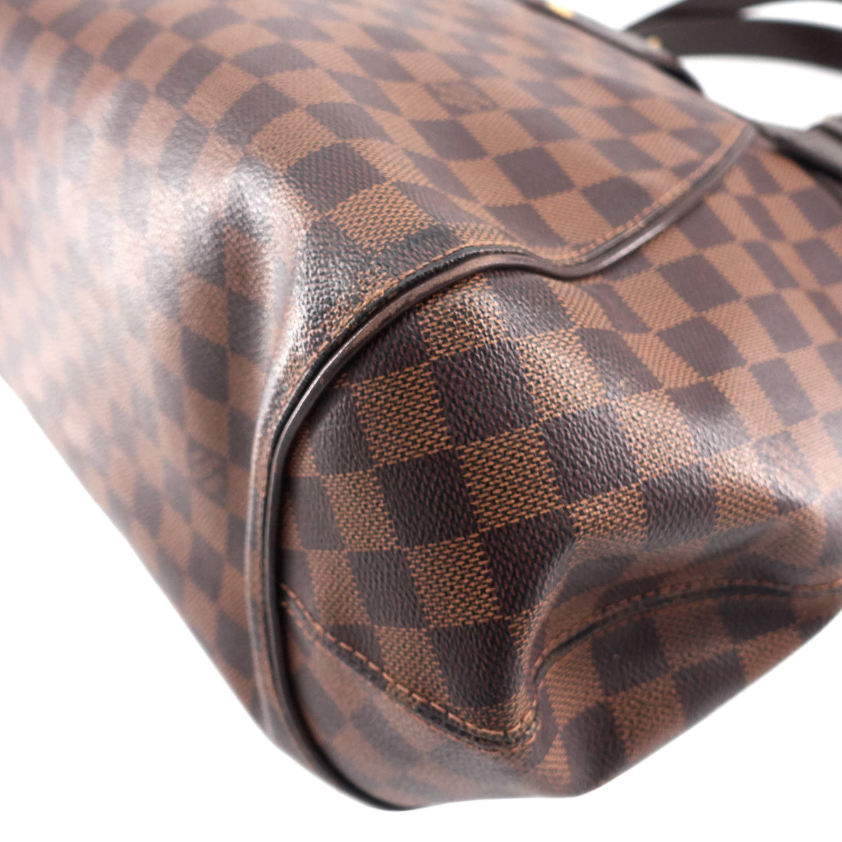 LOUIS VUITTON Sistina GM Damier Ebene Canvas Bag