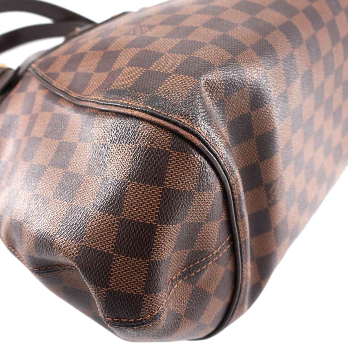 LOUIS VUITTON Sistina GM Damier Ebene Canvas Bag