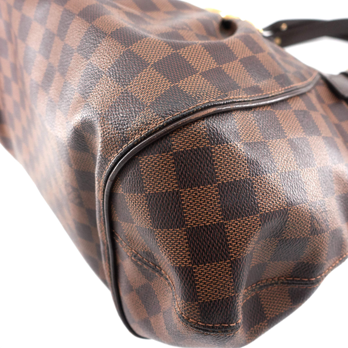LOUIS VUITTON Sistina GM Damier Ebene Canvas Bag