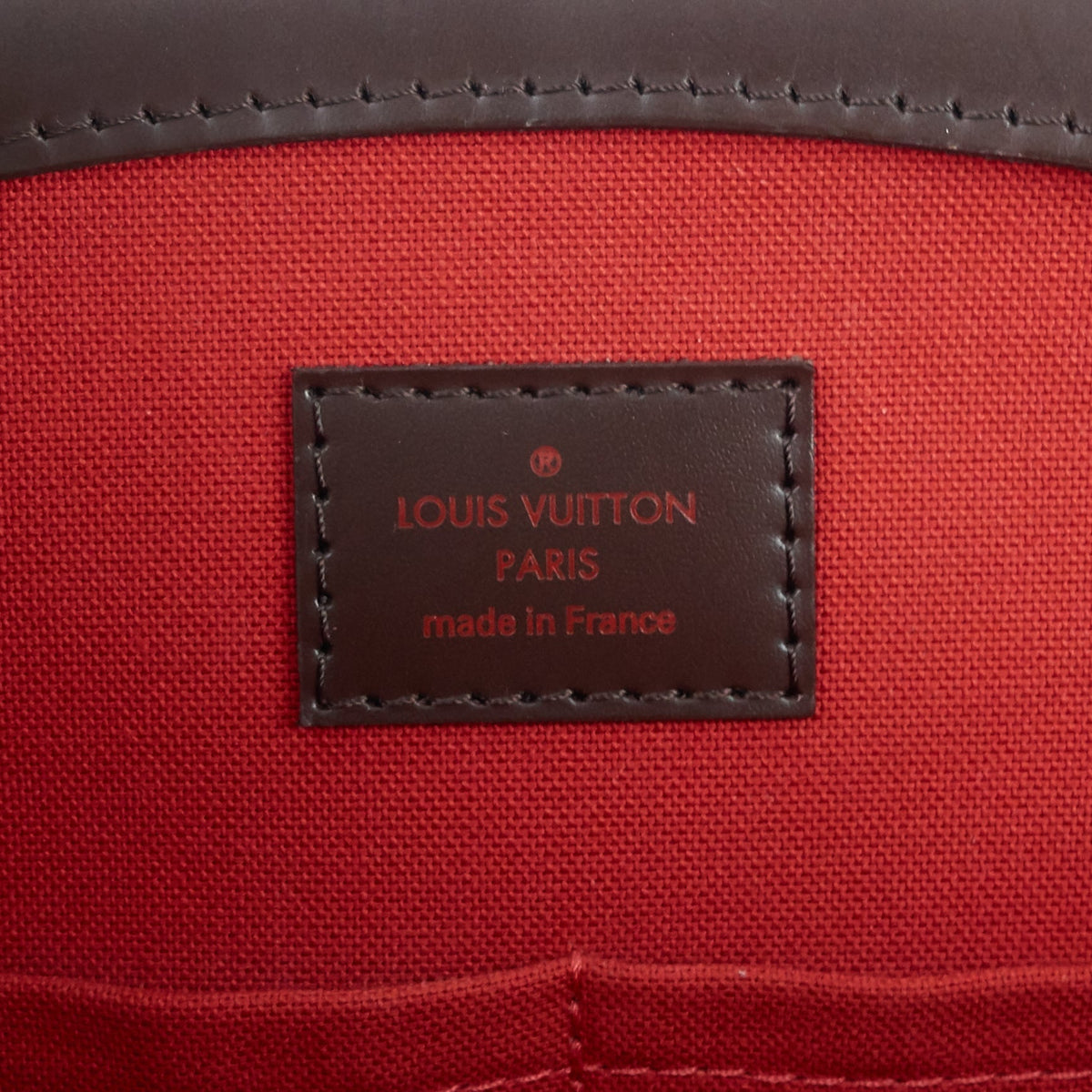 LOUIS VUITTON Verona MM Damier Ebene Canvas Bag