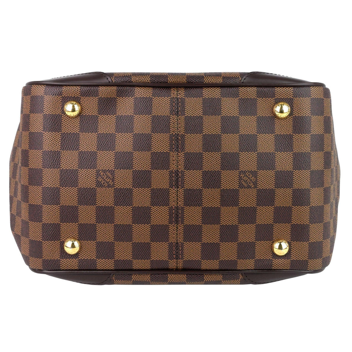 LOUIS VUITTON Verona MM Damier Ebene Canvas Bag