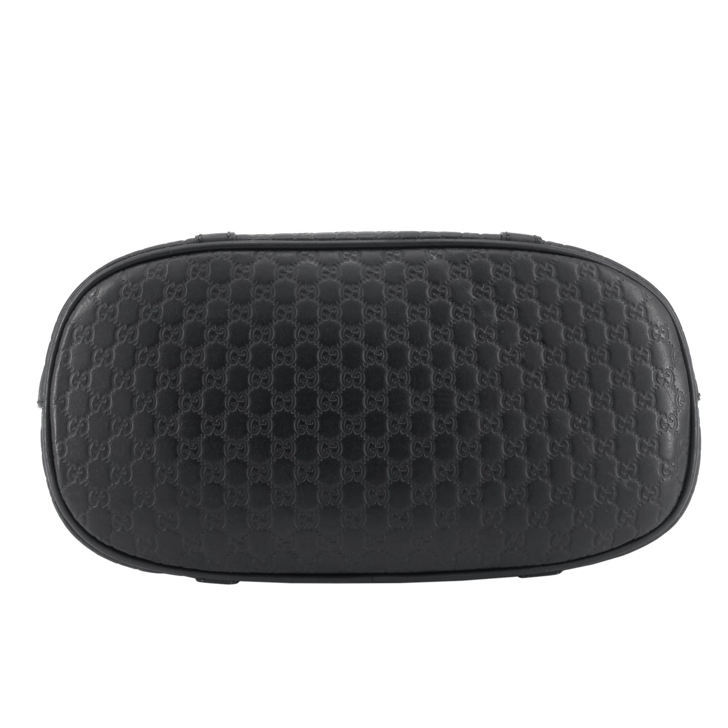 Dome Mini Microguccissima Leather Bag