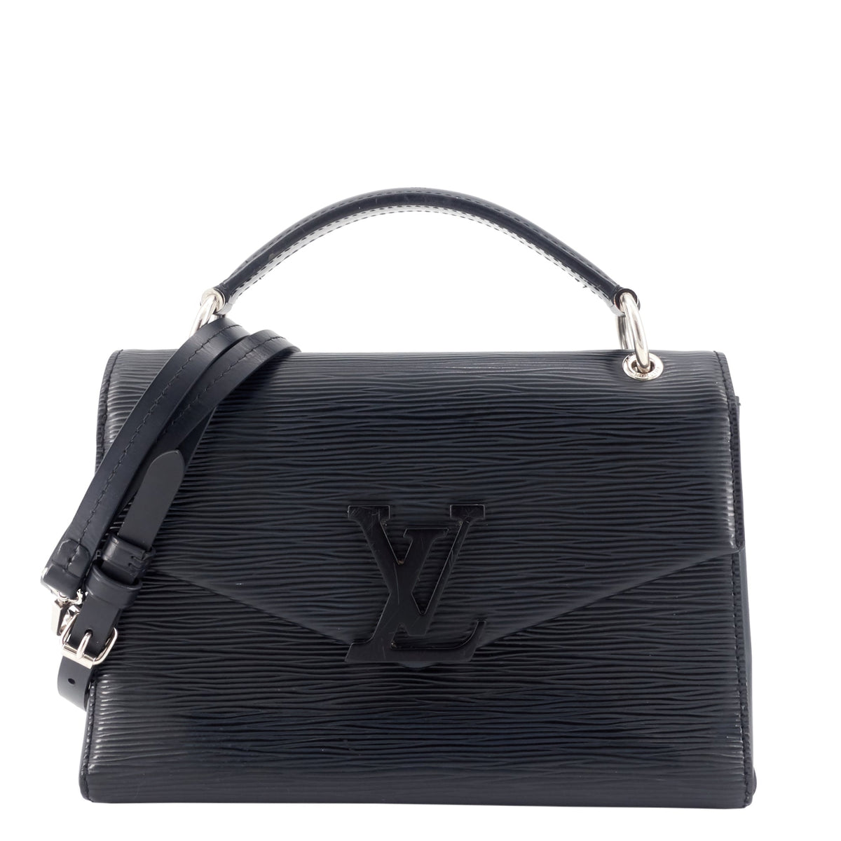 LOUIS VUITTON Pochette Grenelle Black Epi Leather Bag