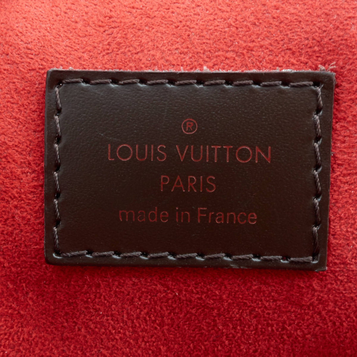 LOUIS VUITTON Trevi PM Damier Ebene Canvas Bag