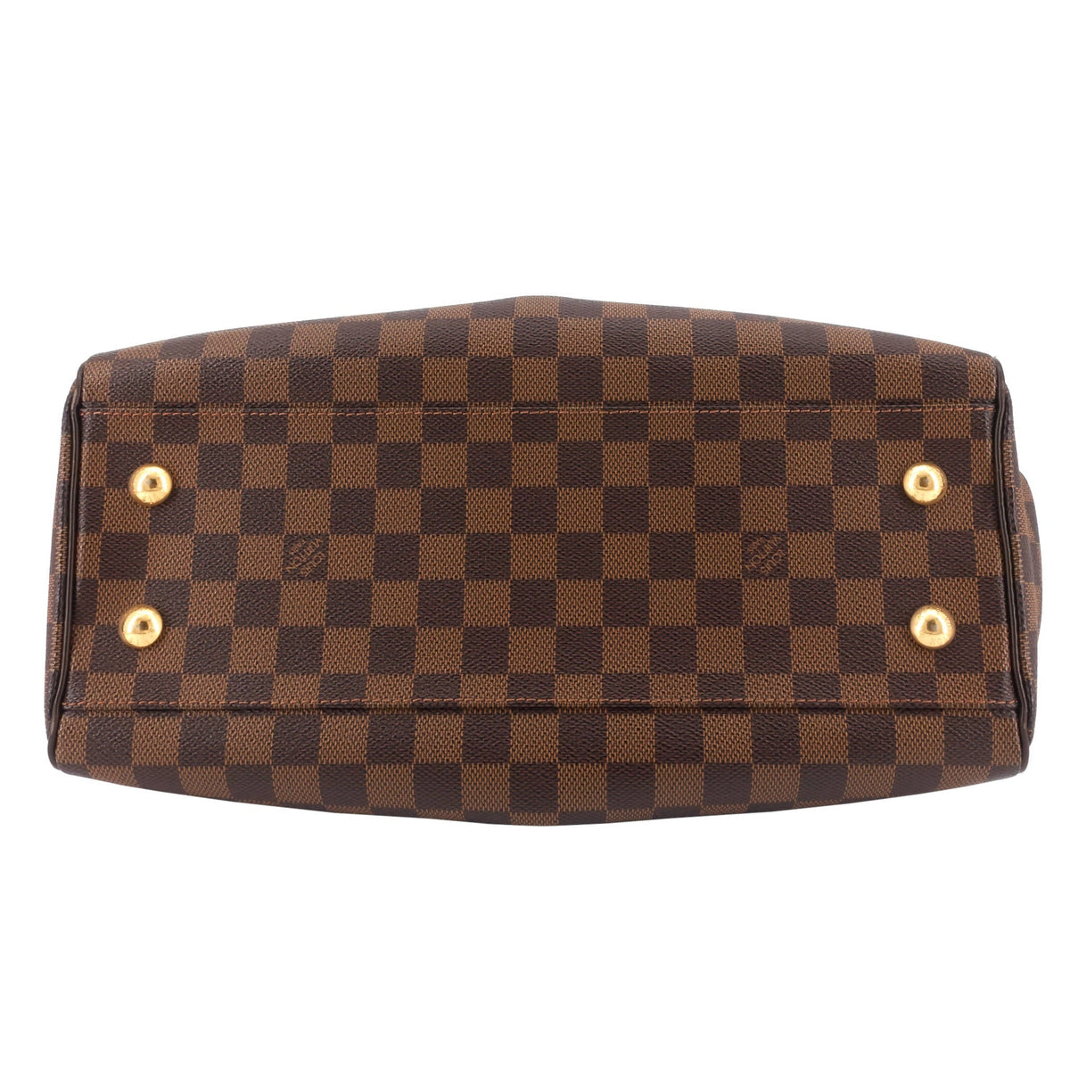 LOUIS VUITTON Trevi PM Damier Ebene Canvas Bag