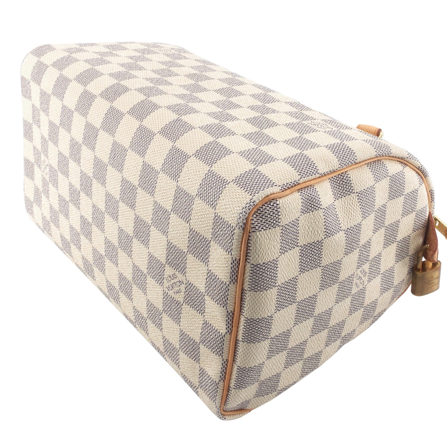 LOUIS VUITTON Louis Vuitton Speedy 25 Damier Azur Bag