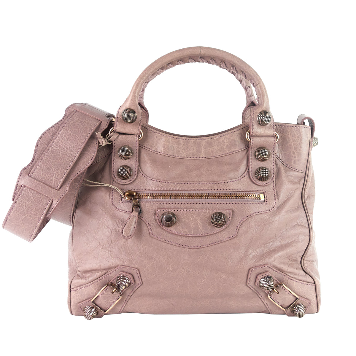 City Agneau Leather Bag