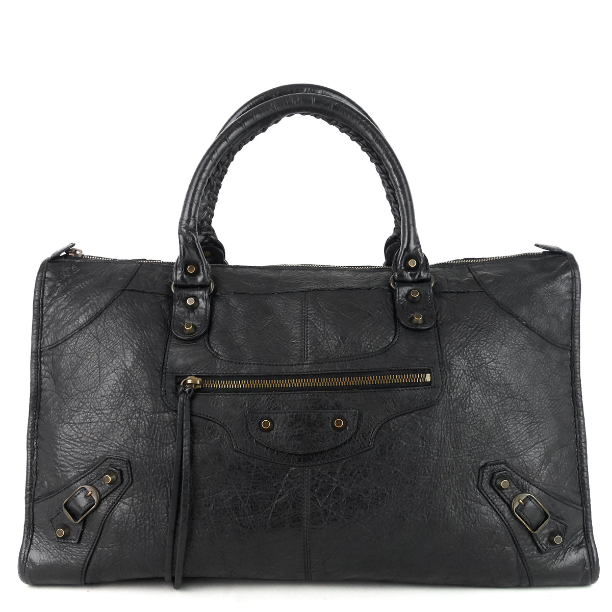 Giant Work Lambskin Handbag