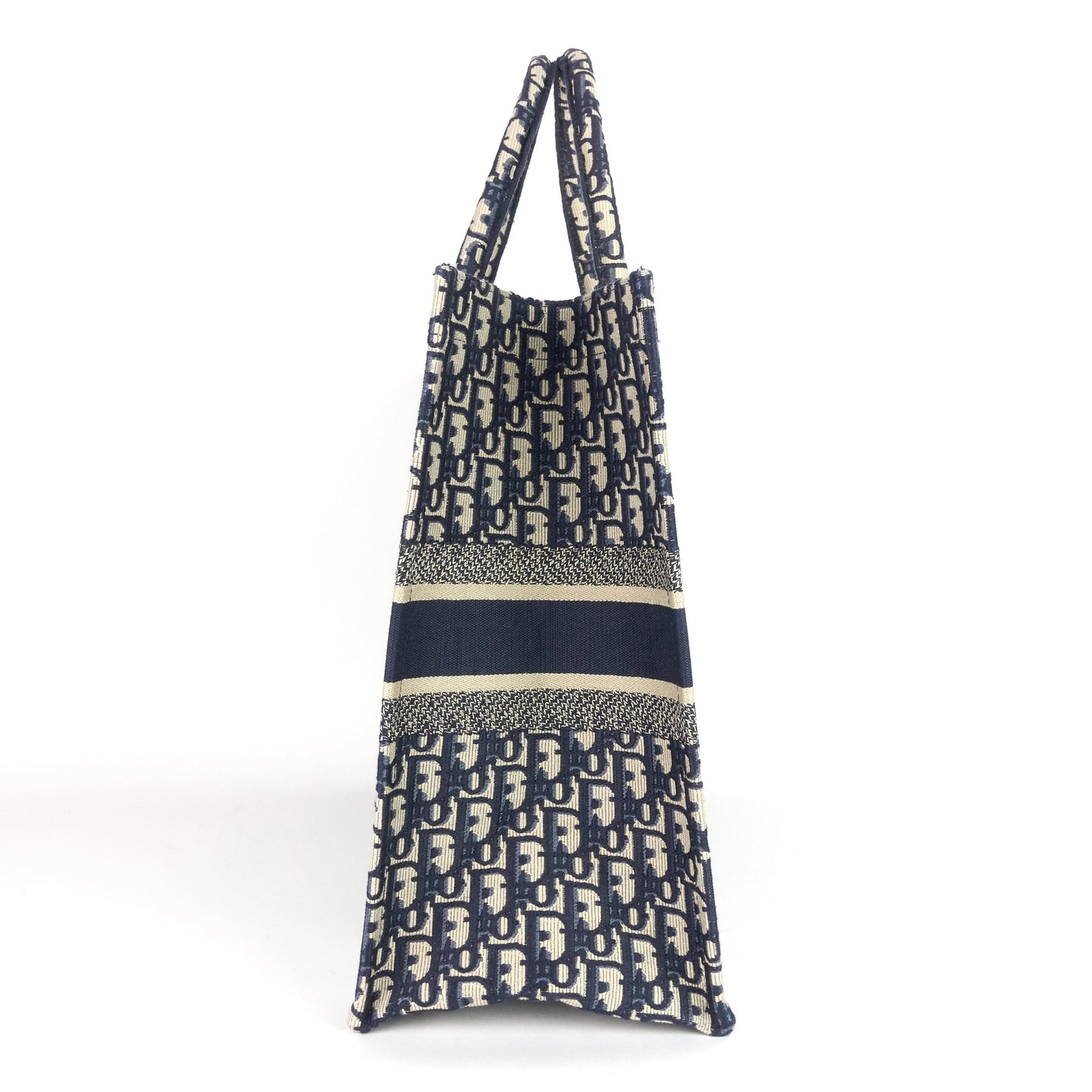 Oblique Canvas Book Tote Bag