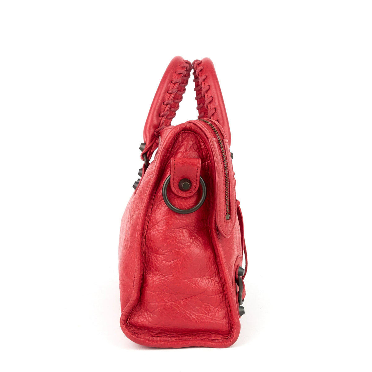 Classic Small Agneau Leather City Bag