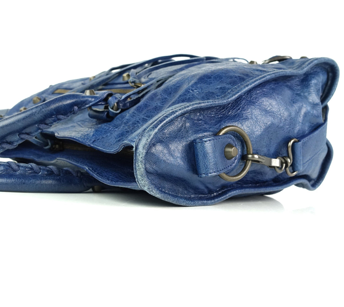 Classic Agneau Leather City Bag