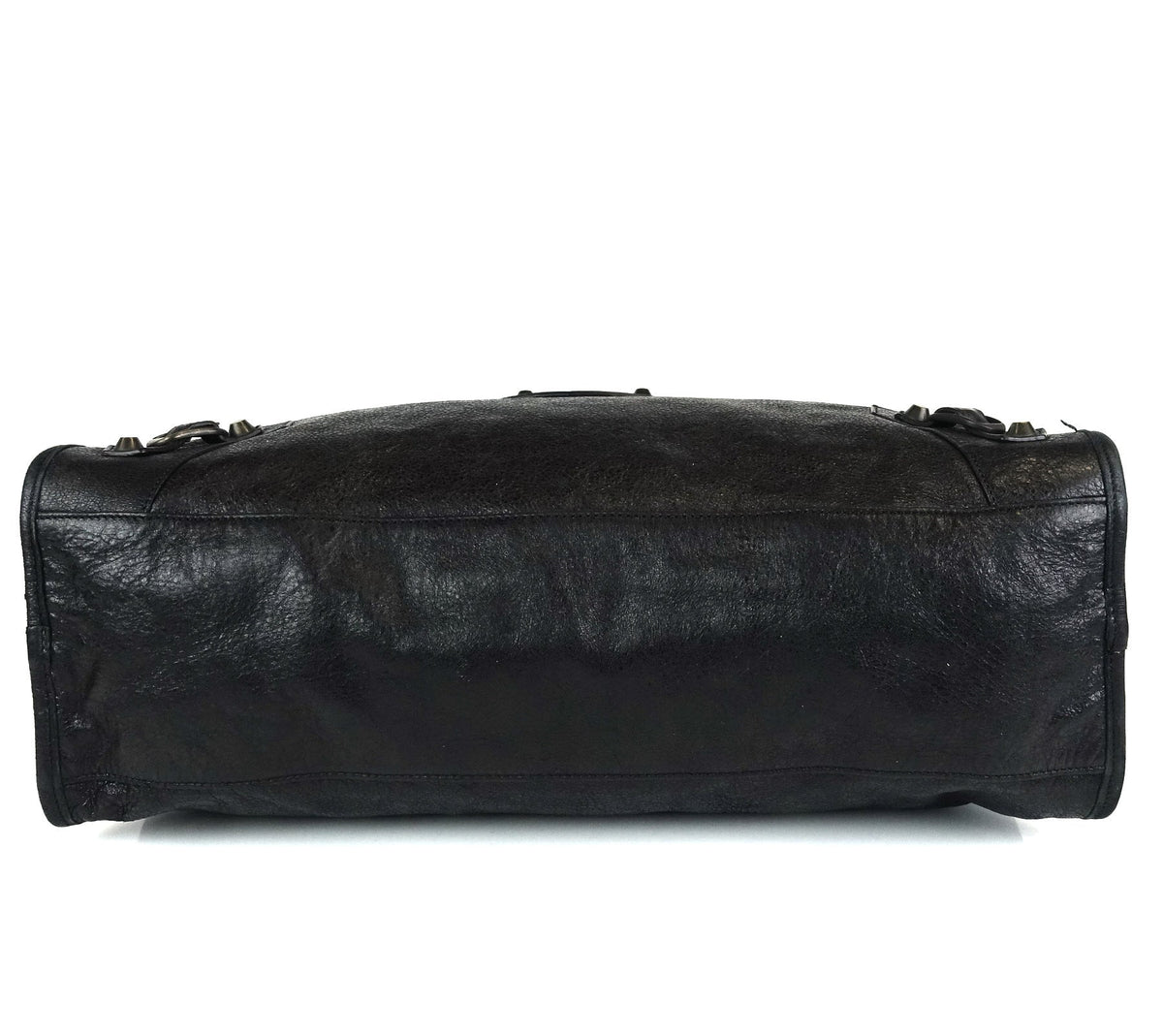 Classic Agneau Leather City Bag