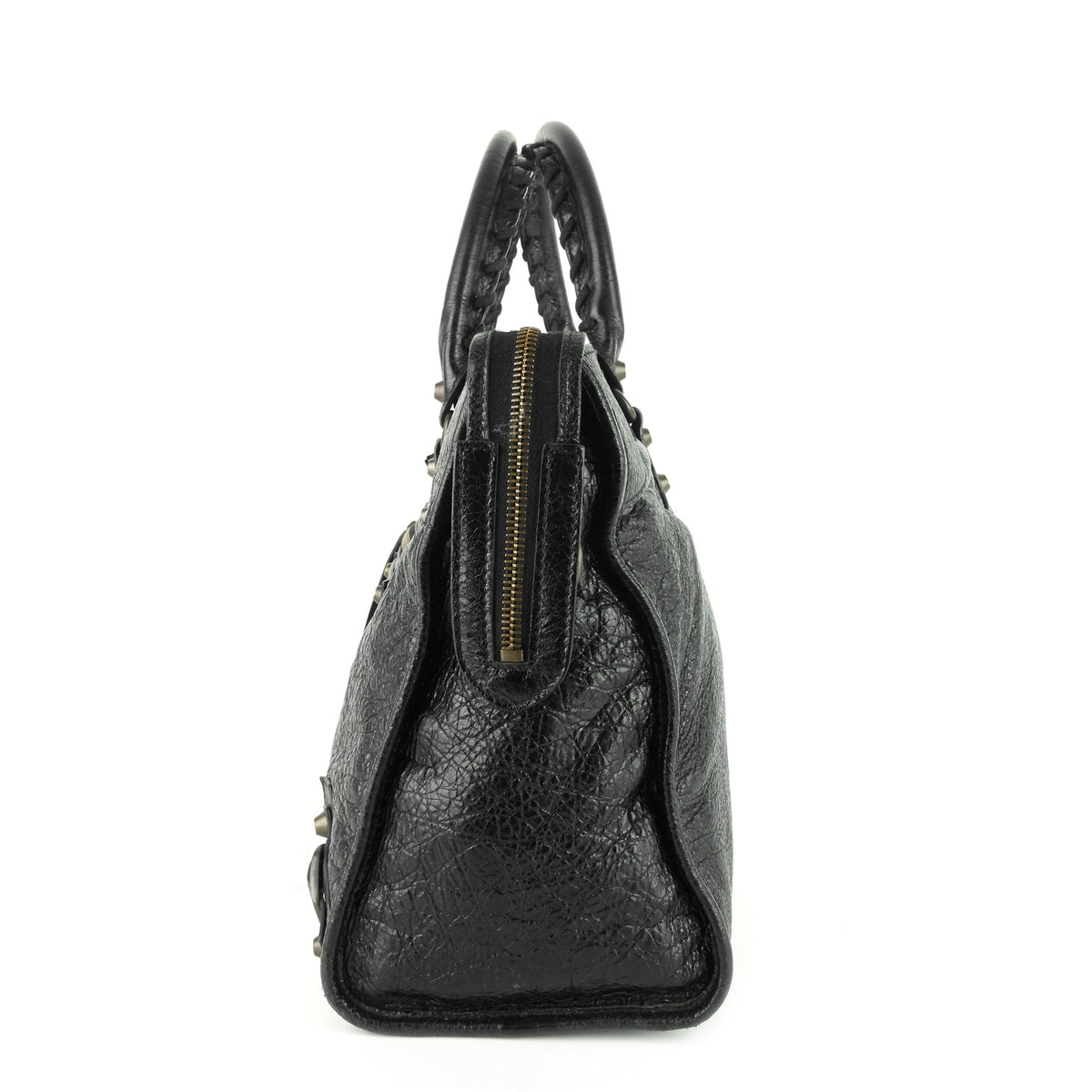 City Classic Studs Medium Lambskin Leather Bag