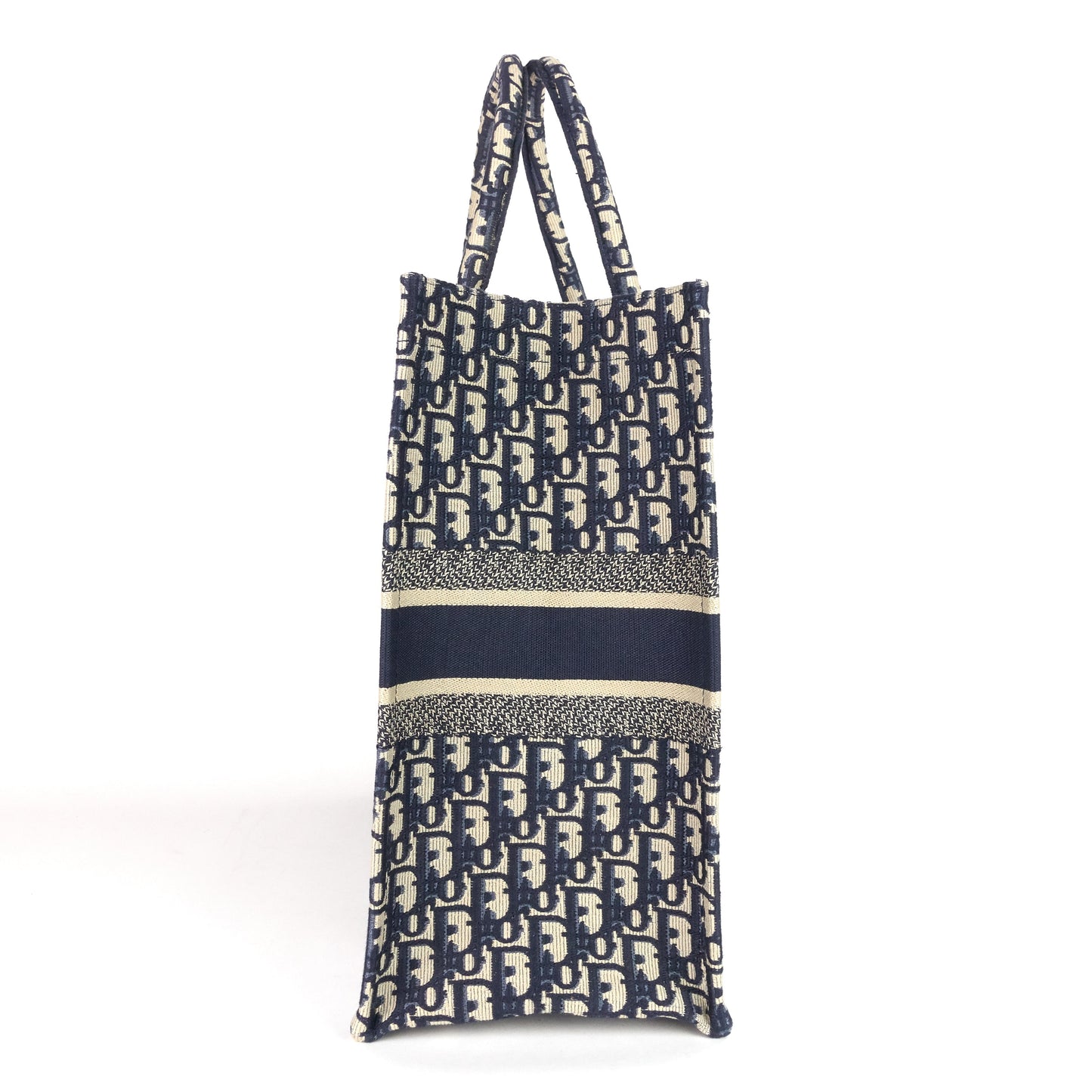 Oblique Canvas Book Tote Bag