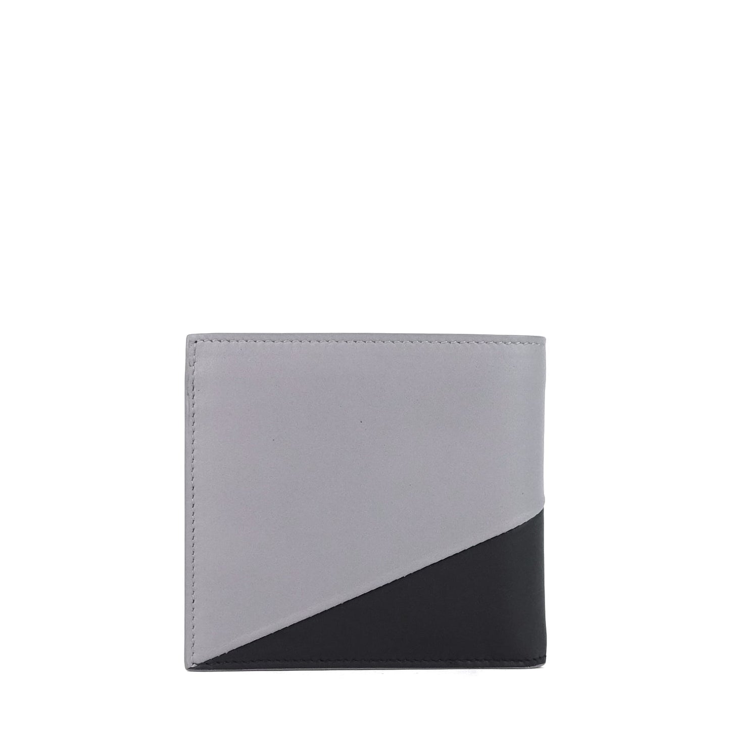 B-Line Square Bifold Lambskin Leather Wallet