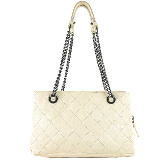 CHANEL Chic Small Matelasse Caviar Leather Tote Bag