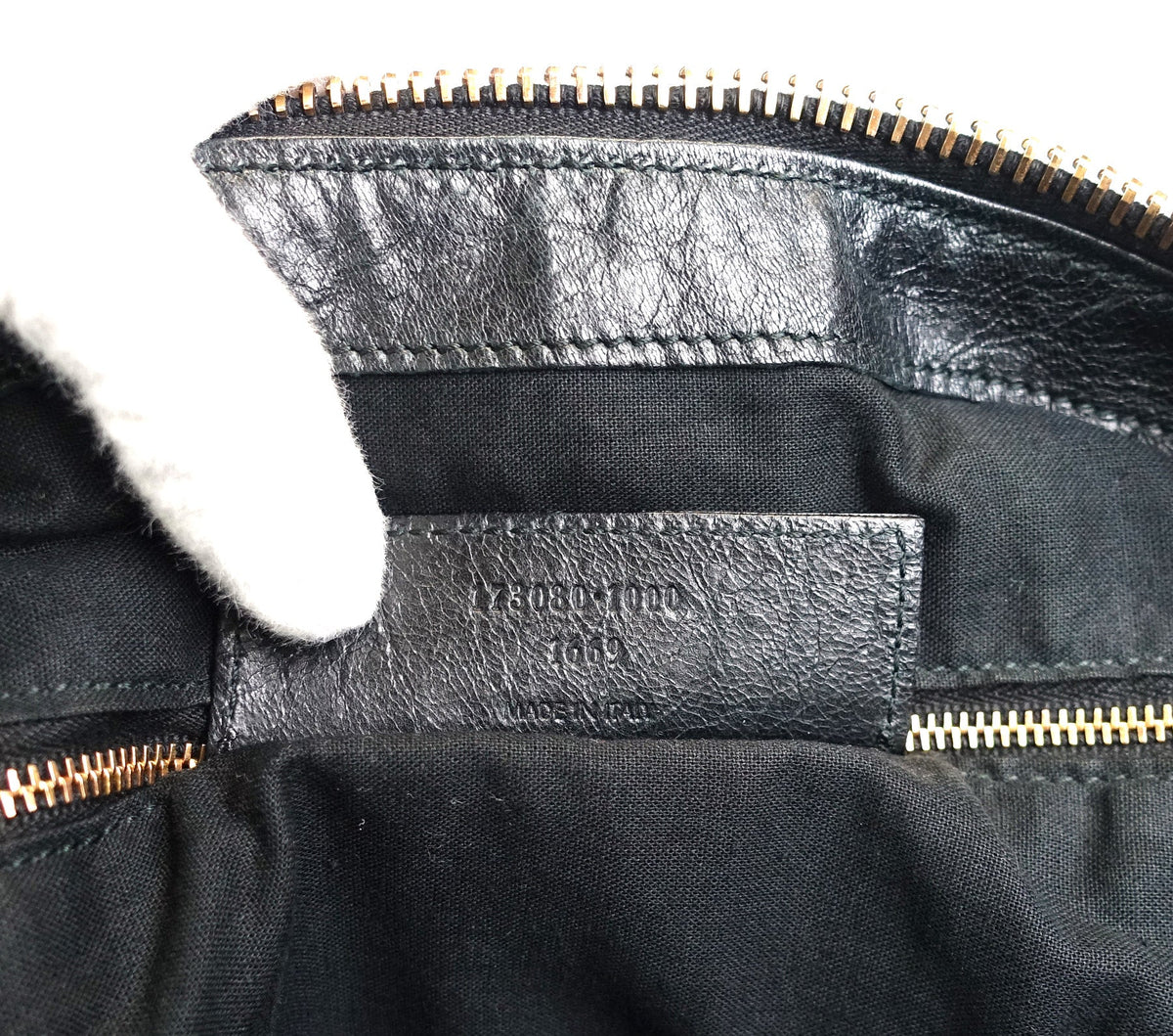 Giant 21 Agneau Leather Work Bag