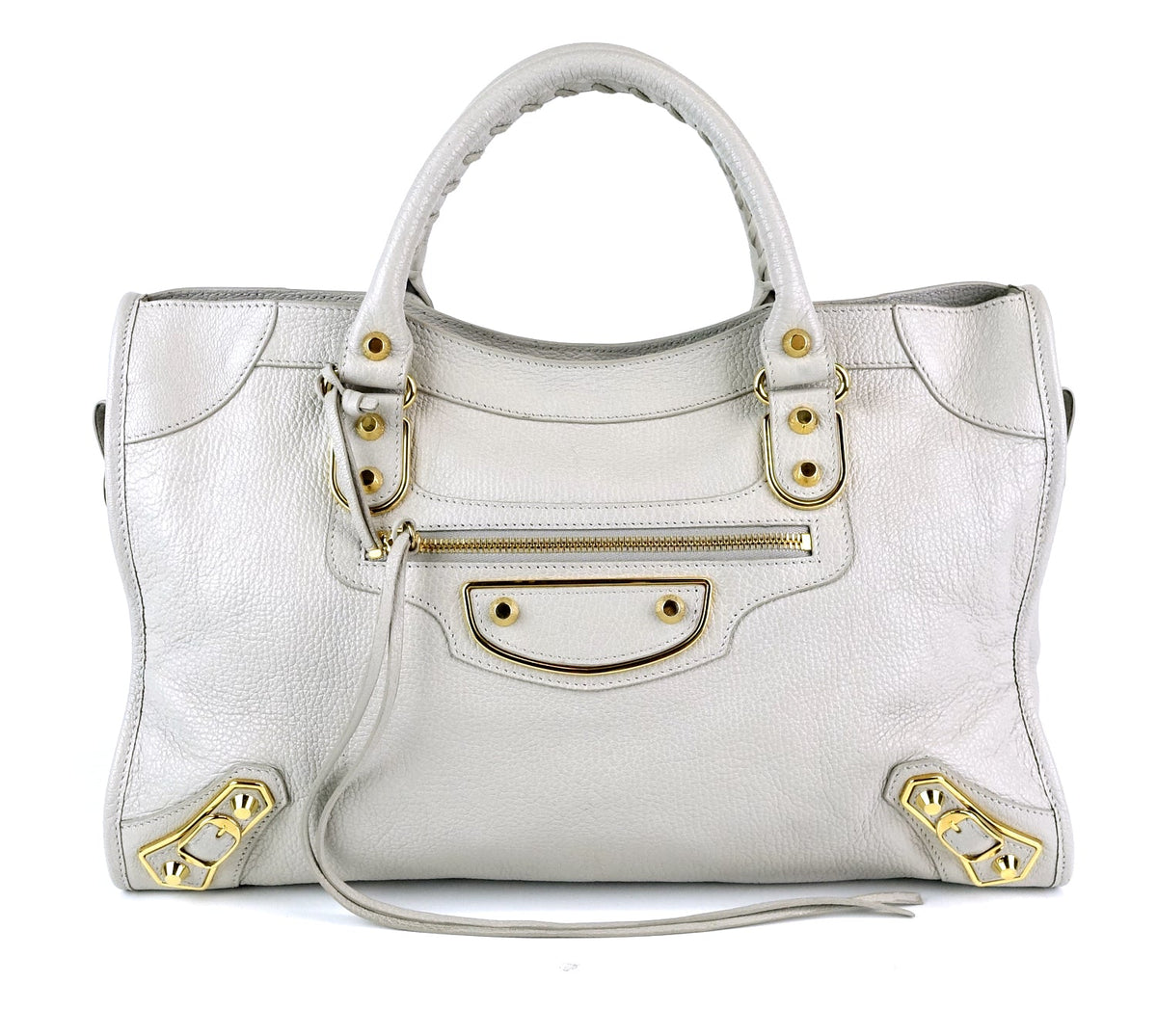 Classic City Metallic Edge Agneau Leather Bag