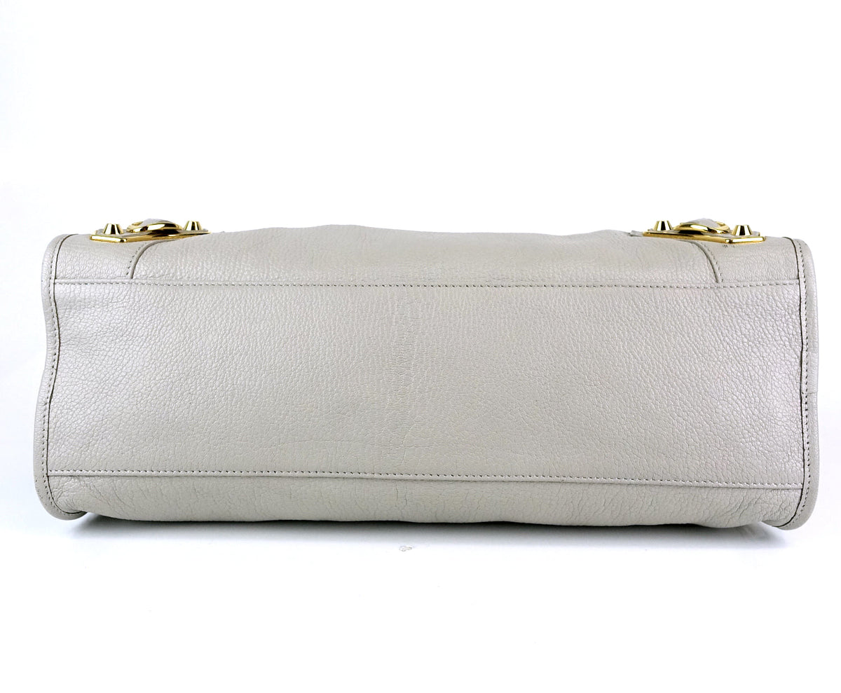 Classic City Metallic Edge Agneau Leather Bag