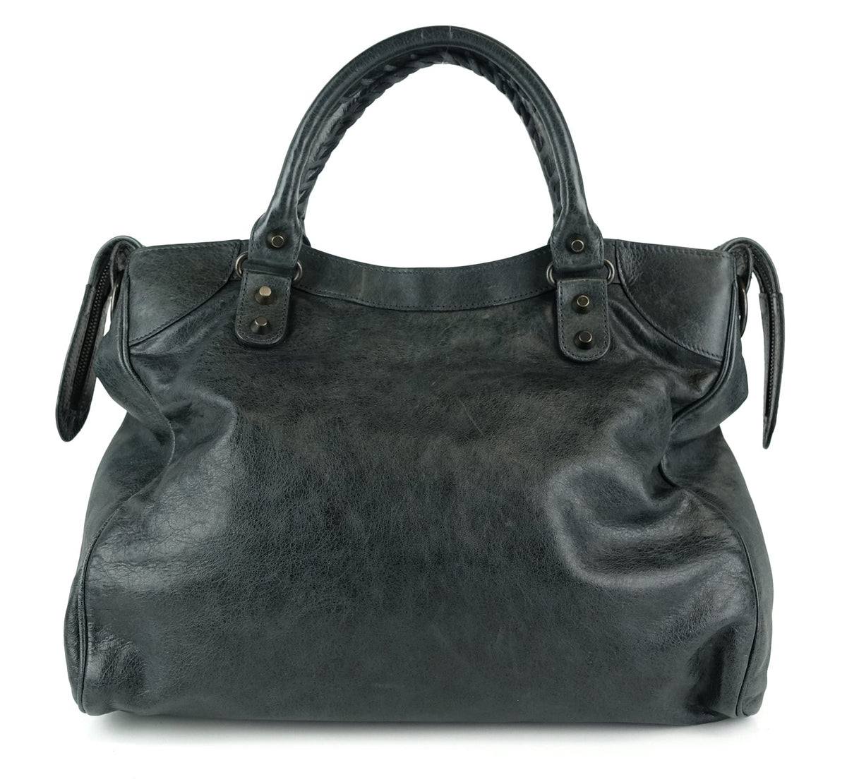 Classic Velo Agneau Leather City Bag