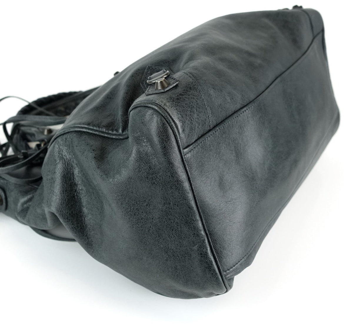 Classic Velo Agneau Leather City Bag