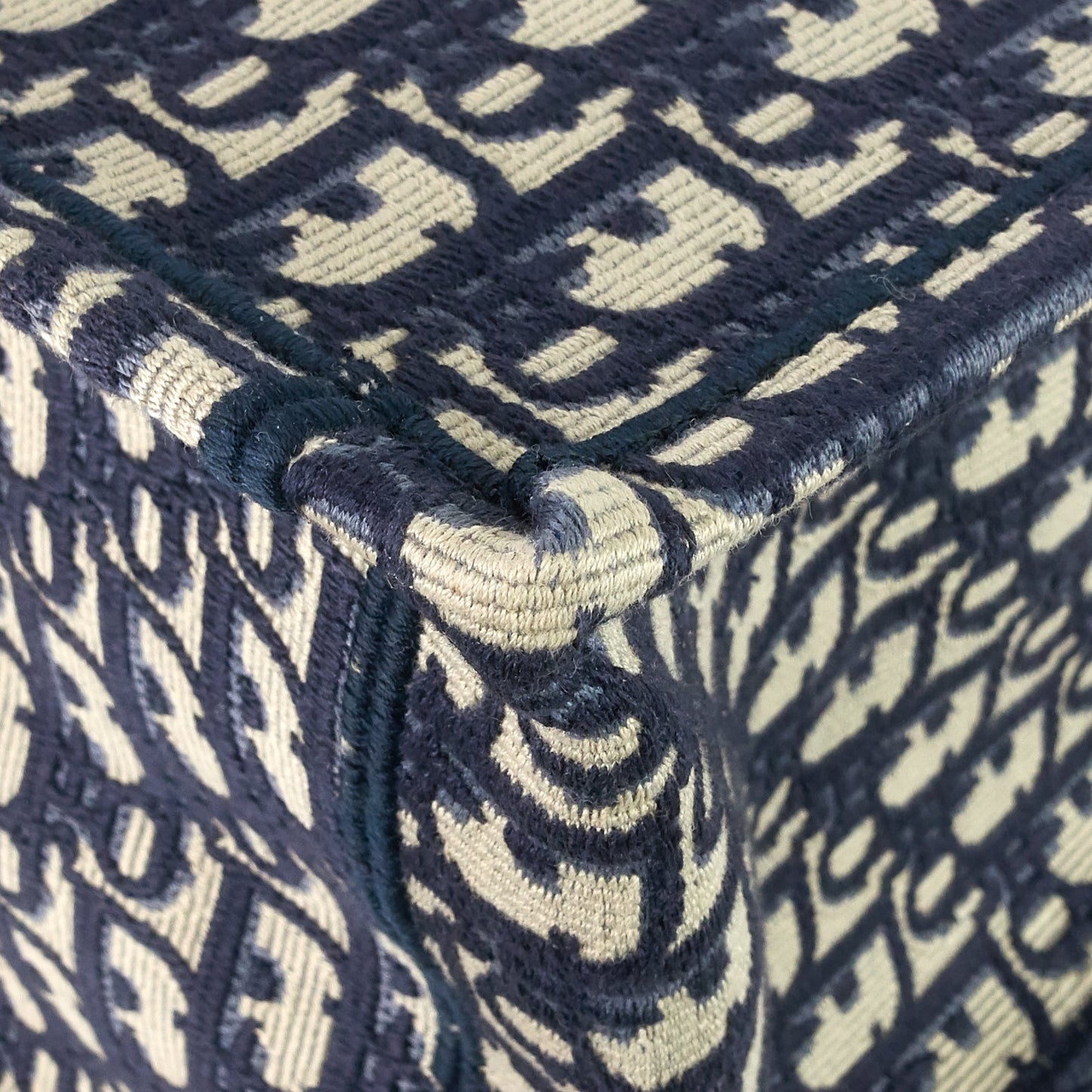 Oblique Canvas Book Tote Bag