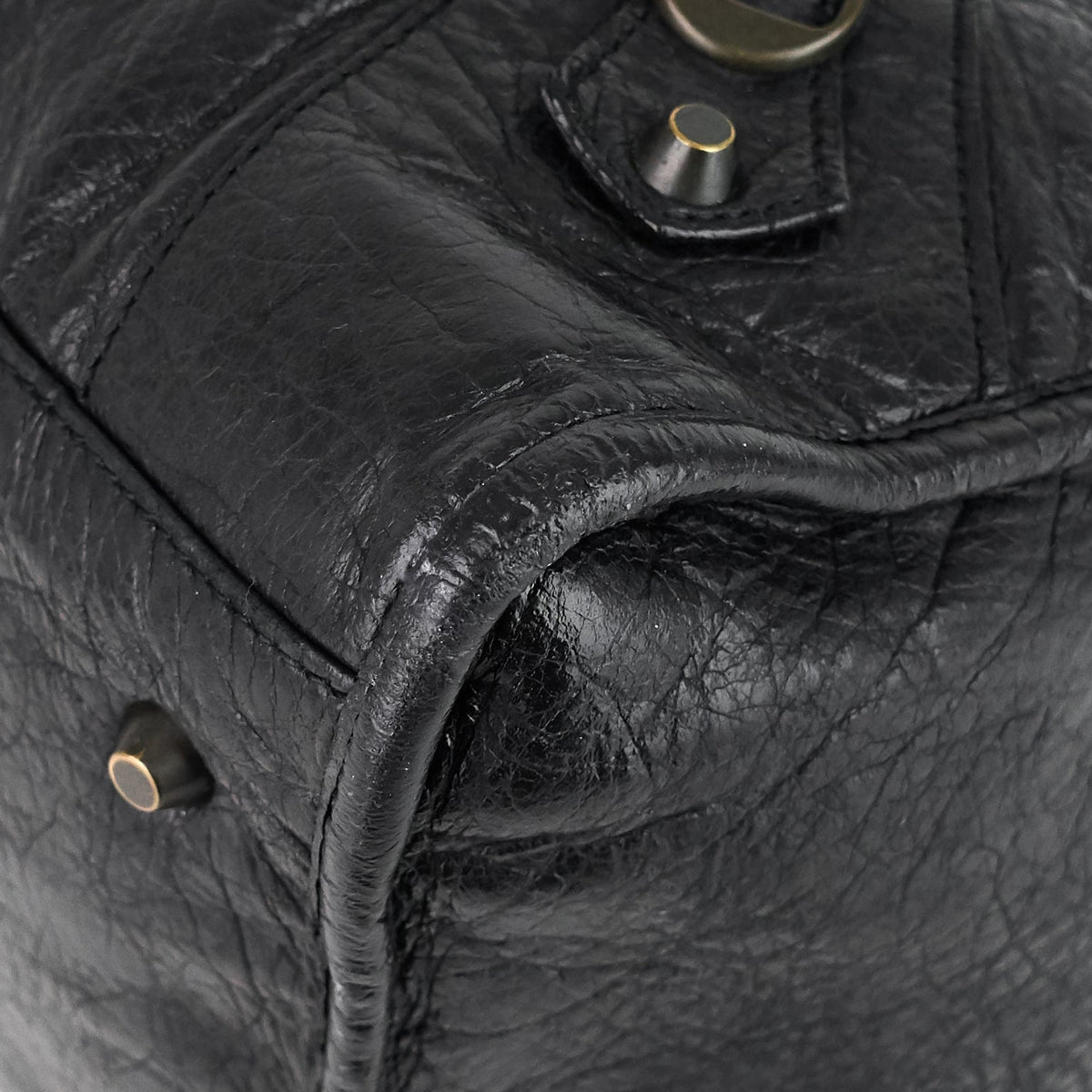 Giant Work Lambskin Handbag