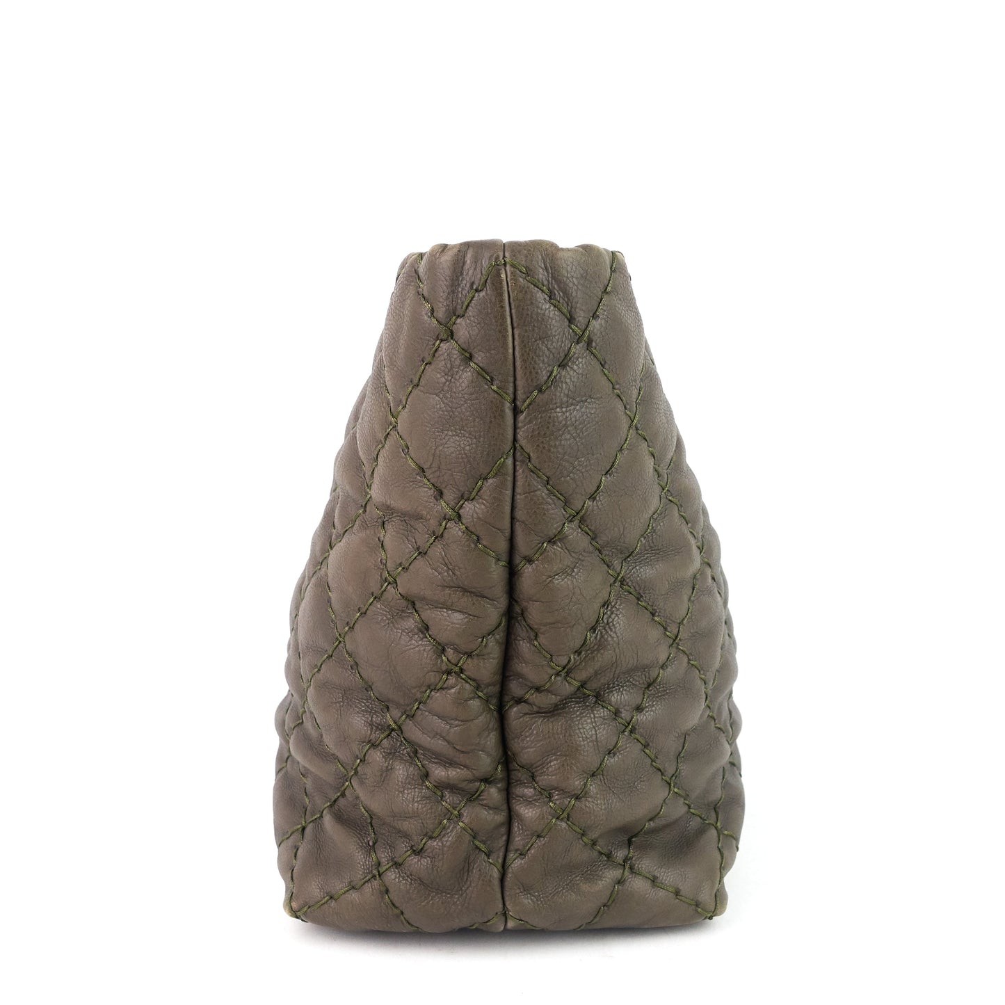 CHANEL Ultimate Stitch Calfskin Shopping Tote Bag