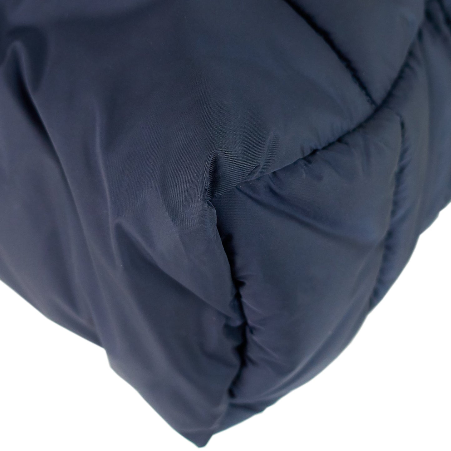 Cable Nylon Puffer Tote Bag