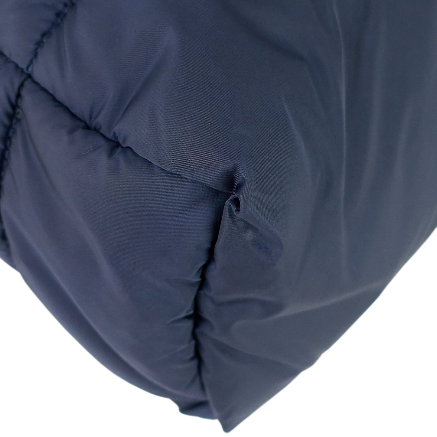 Cable Nylon Puffer Tote Bag