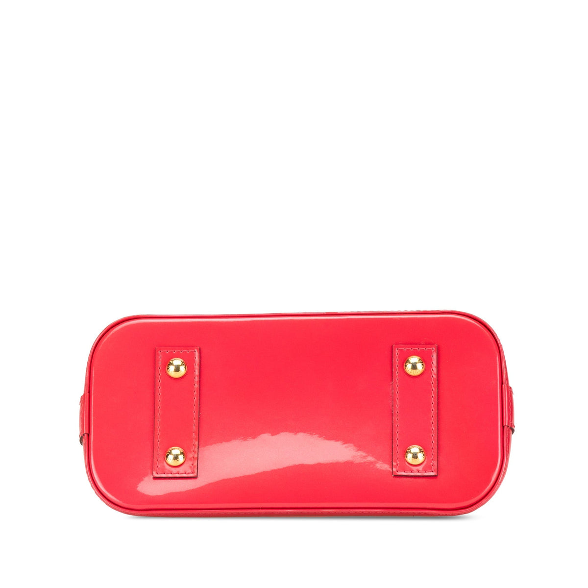 Pink Louis Vuitton Monogram Vernis Alma BB Satchel
