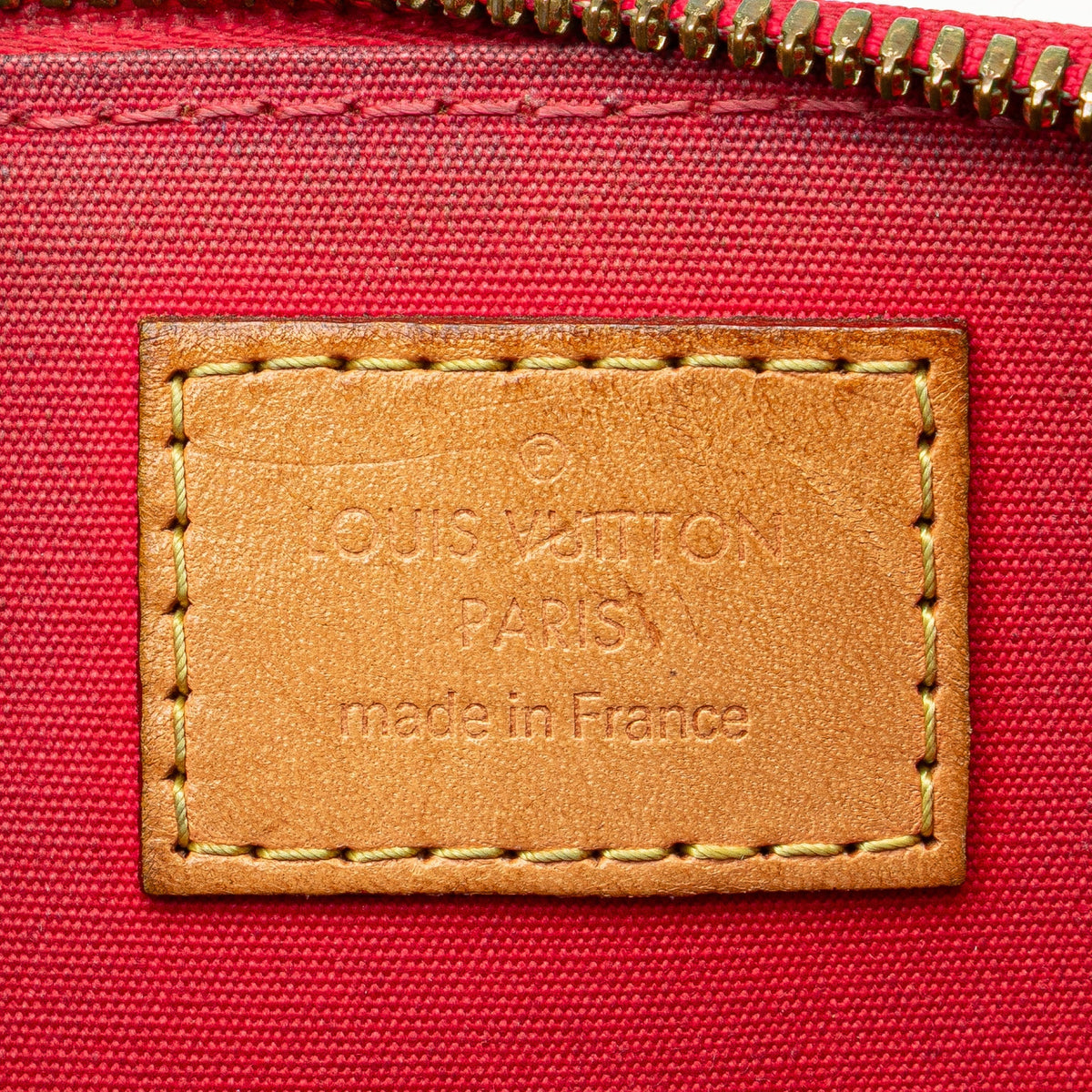 Pink Louis Vuitton Monogram Vernis Alma BB Satchel