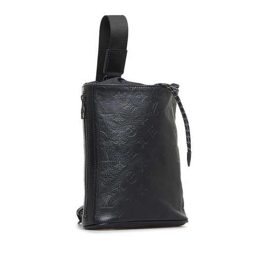 LOUIS VUITTON Monogram Shadow Chalk Backpack