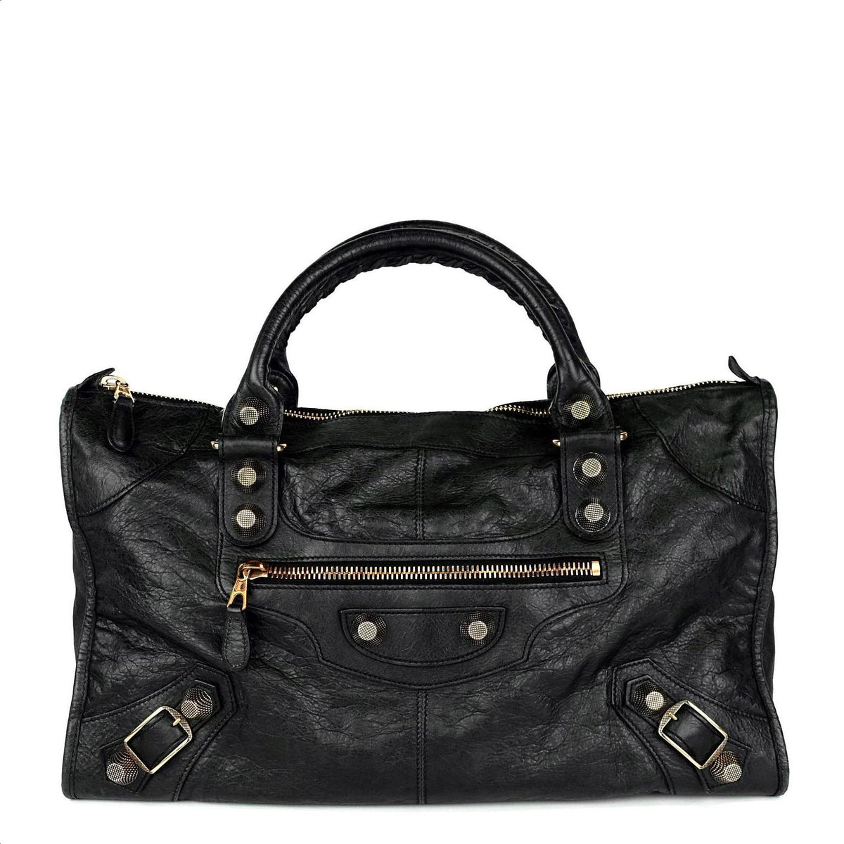 Giant 21 Agneau Leather Work Bag